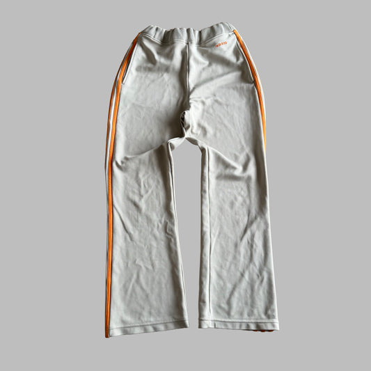 Y2K Adidas Three Stripe Straight Leg Track Pants - S