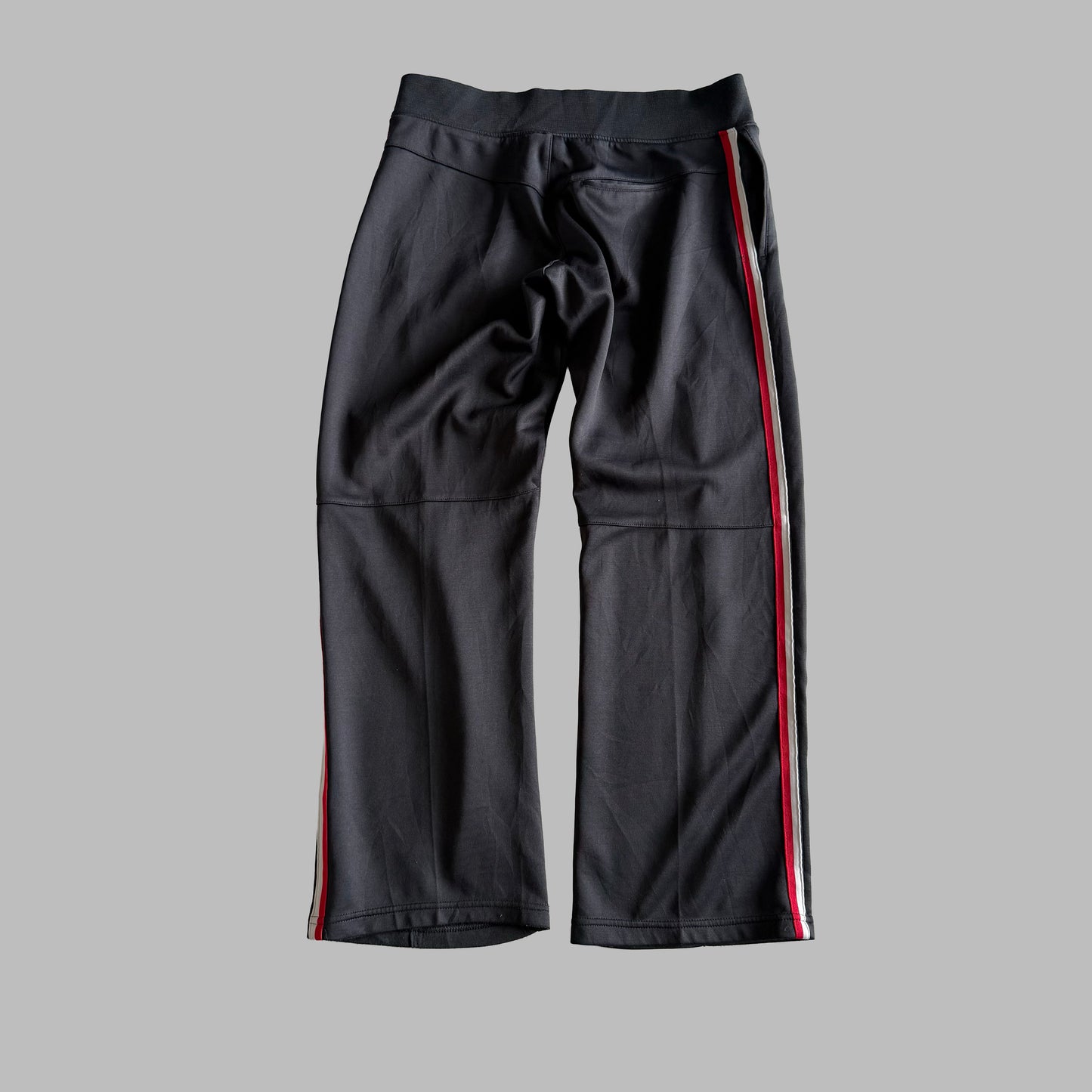 Y2K Nike Wide Leg Striped Track Pants - M
