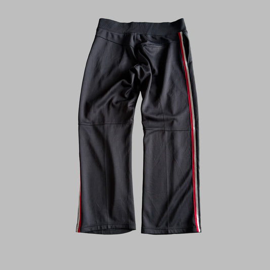 Y2K Nike Wide Leg Striped Track Pants - M