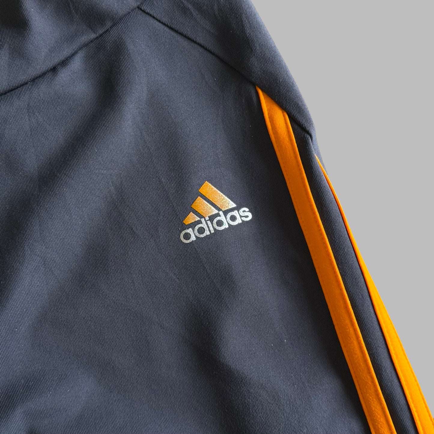 Y2K Adidas Three Stripe Activewear Pants - M