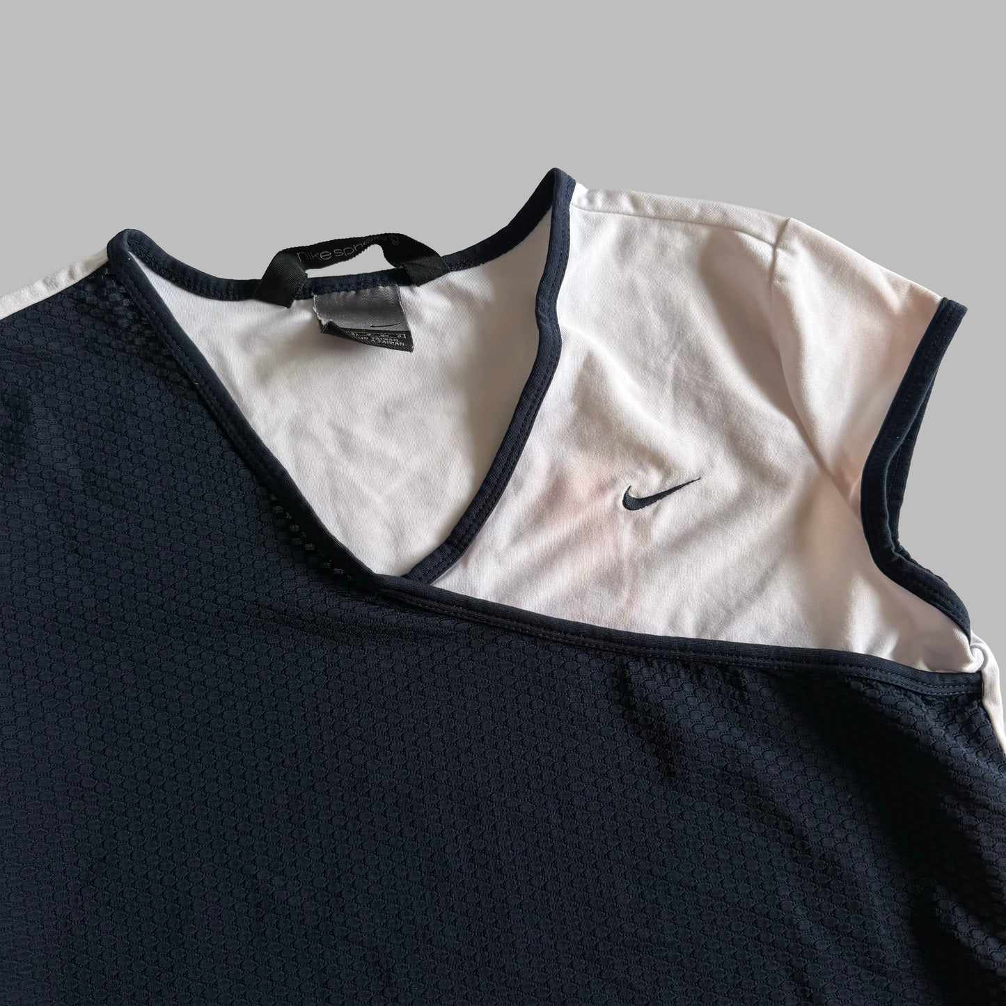 Y2K Nike Asymmetrical Activewear Top - S/M