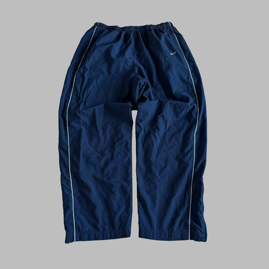 Y2K Nike Striped Wide Leg Track Pants - XXL