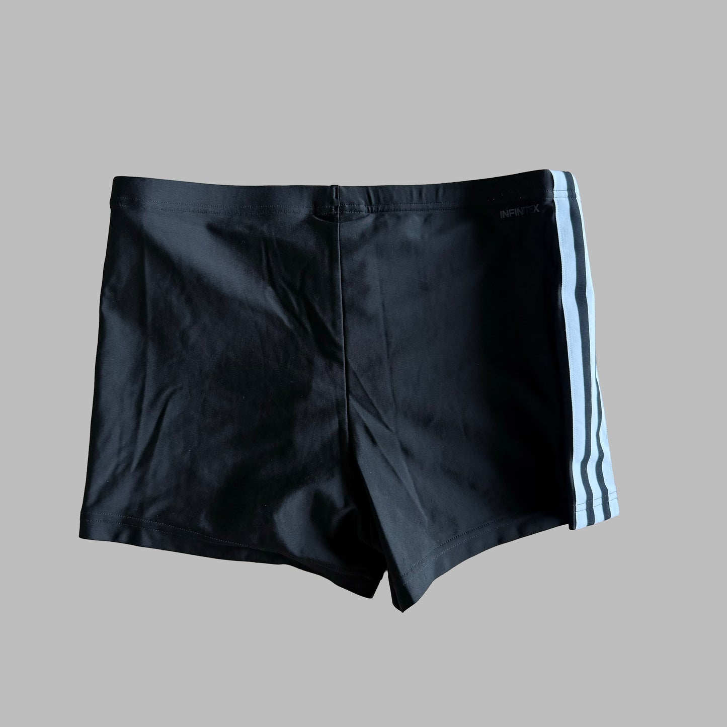 Y2K Adidas Three Stripe Micro Shorts - S