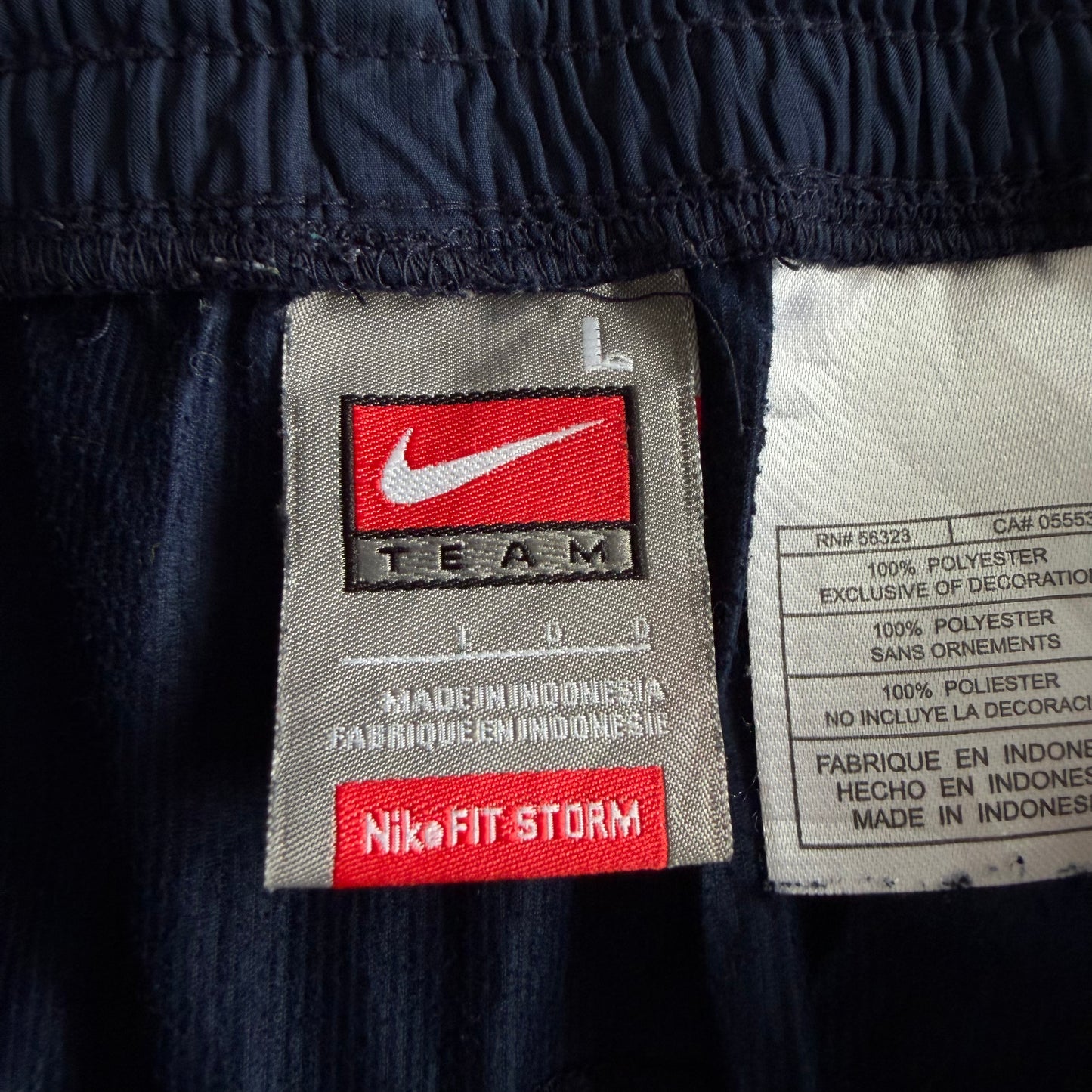 90s Nike Team Wide Leg Classic Track Pants - L