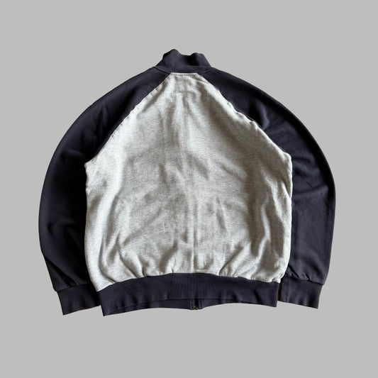 Y2K Adidas Spell Out Raglan Track Jacket - L