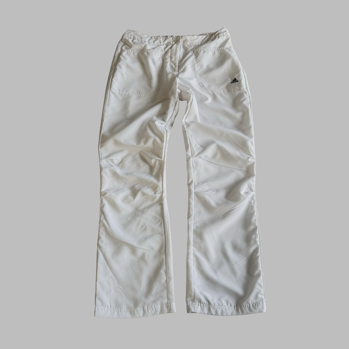 Y2K Adidas Classic Baggy Track Pants - S