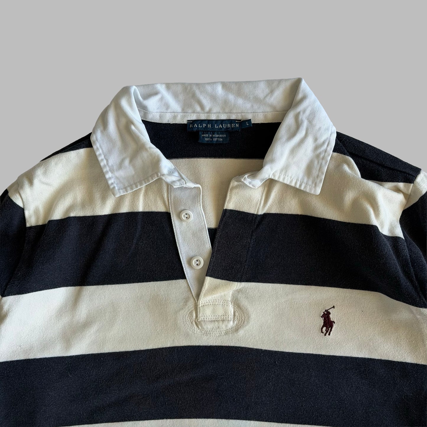 Ralph Lauren Striped Rugby - Small