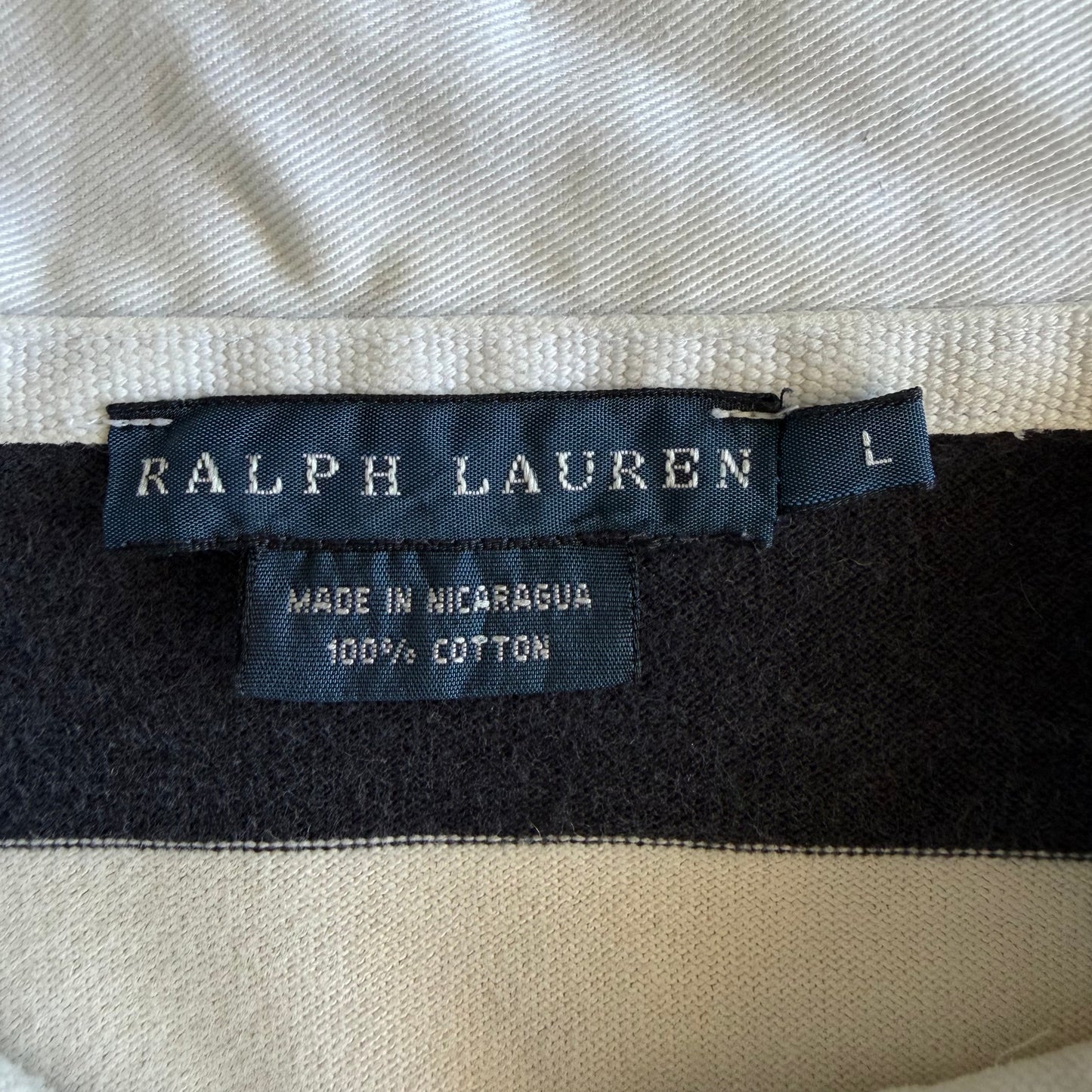 Ralph Lauren Striped Rugby - Small