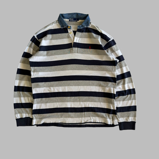 Ralph Lauren Striped Rugby - Large