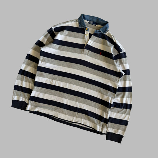 Ralph Lauren Striped Rugby - Large