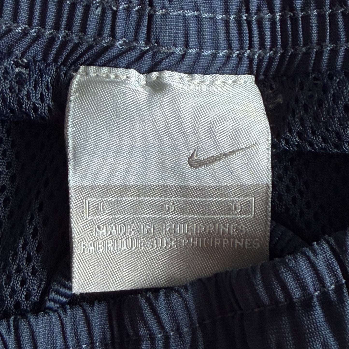 Y2K Nike Wide Leg Striped Track Pants - L