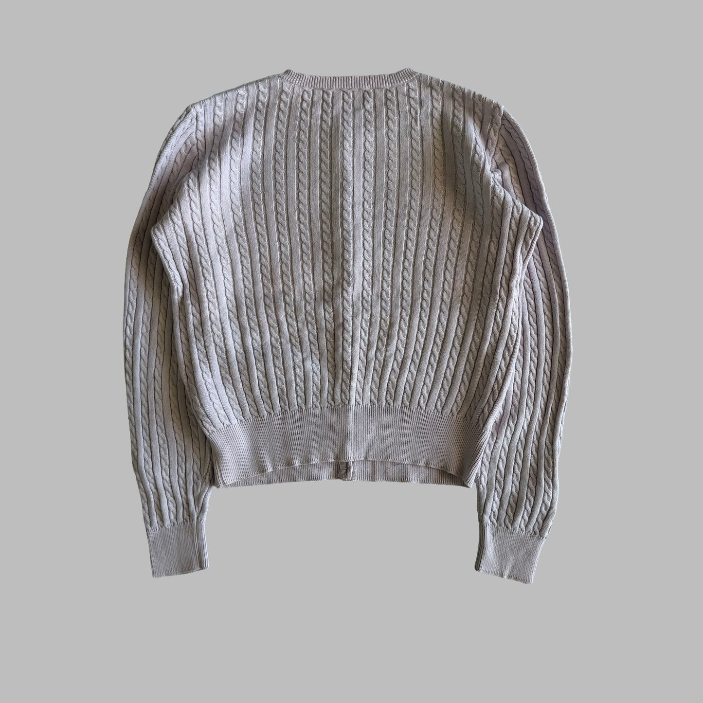 Ralph Lauren Cable Knit Cardigan - Small
