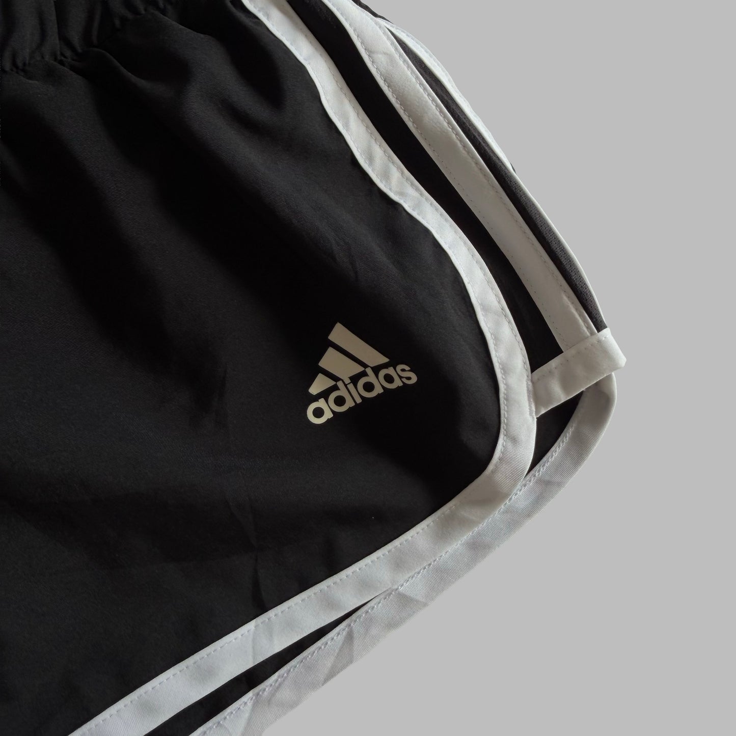 Adidas Three Stripe Micro Dolphin Shorts - XS