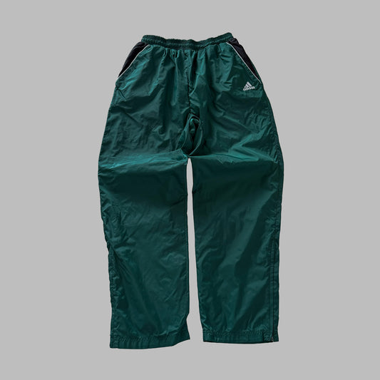90s Adidas Wide Leg Track Pants - L