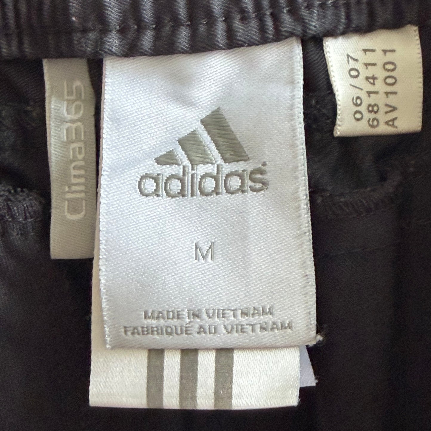 Y2K Adidas Three Stripe Capris - S