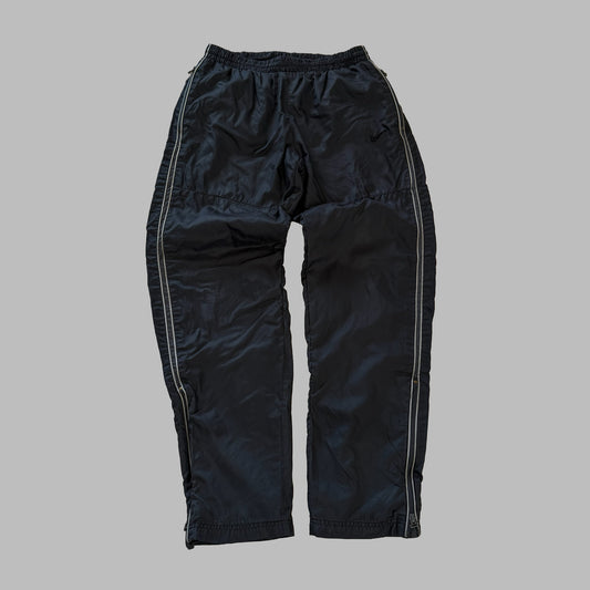 Y2K Nike Striped Wide Leg Track Pants - S