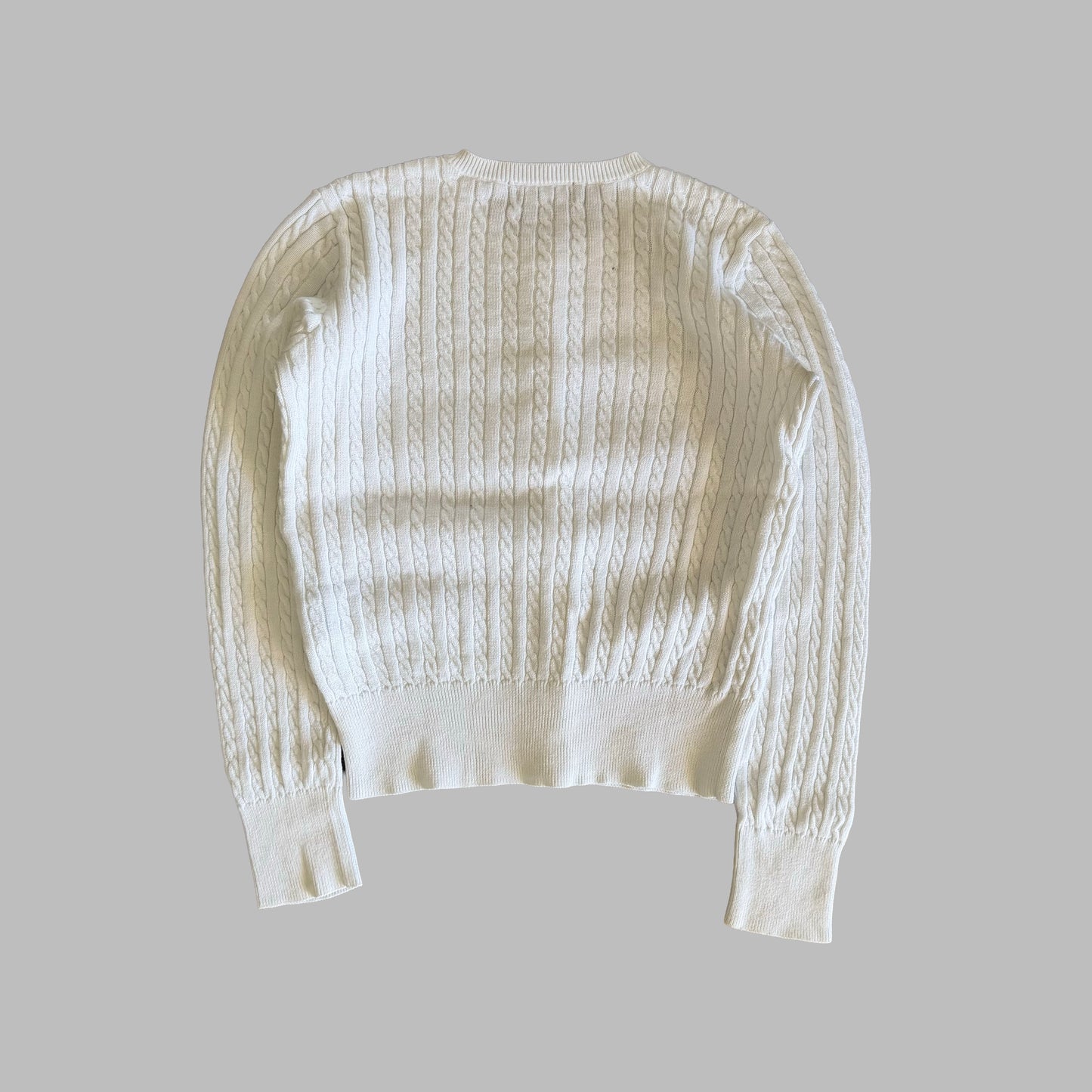 Ralph Lauren Cable Knit Cardigan - Small