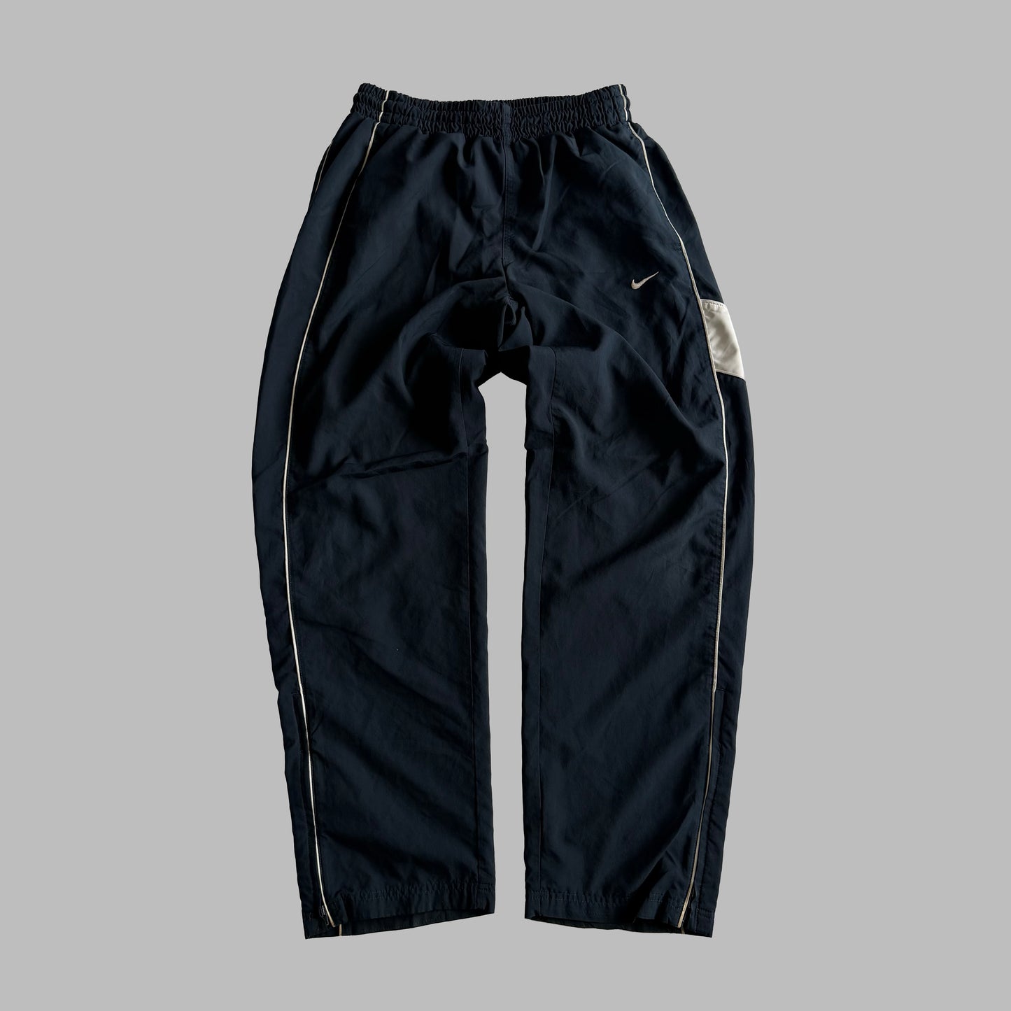 Nike Wide Leg Striped Track Pants - M