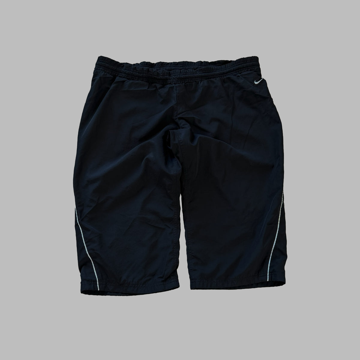 Y2K Nike Baggy Track Shorts - L