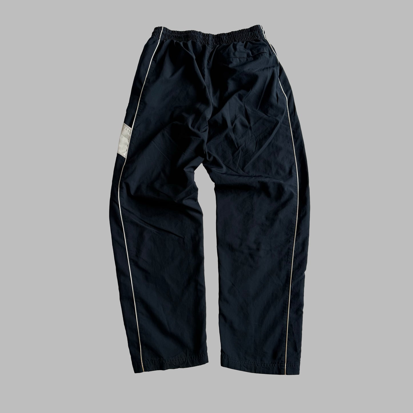 Nike Wide Leg Striped Track Pants - M