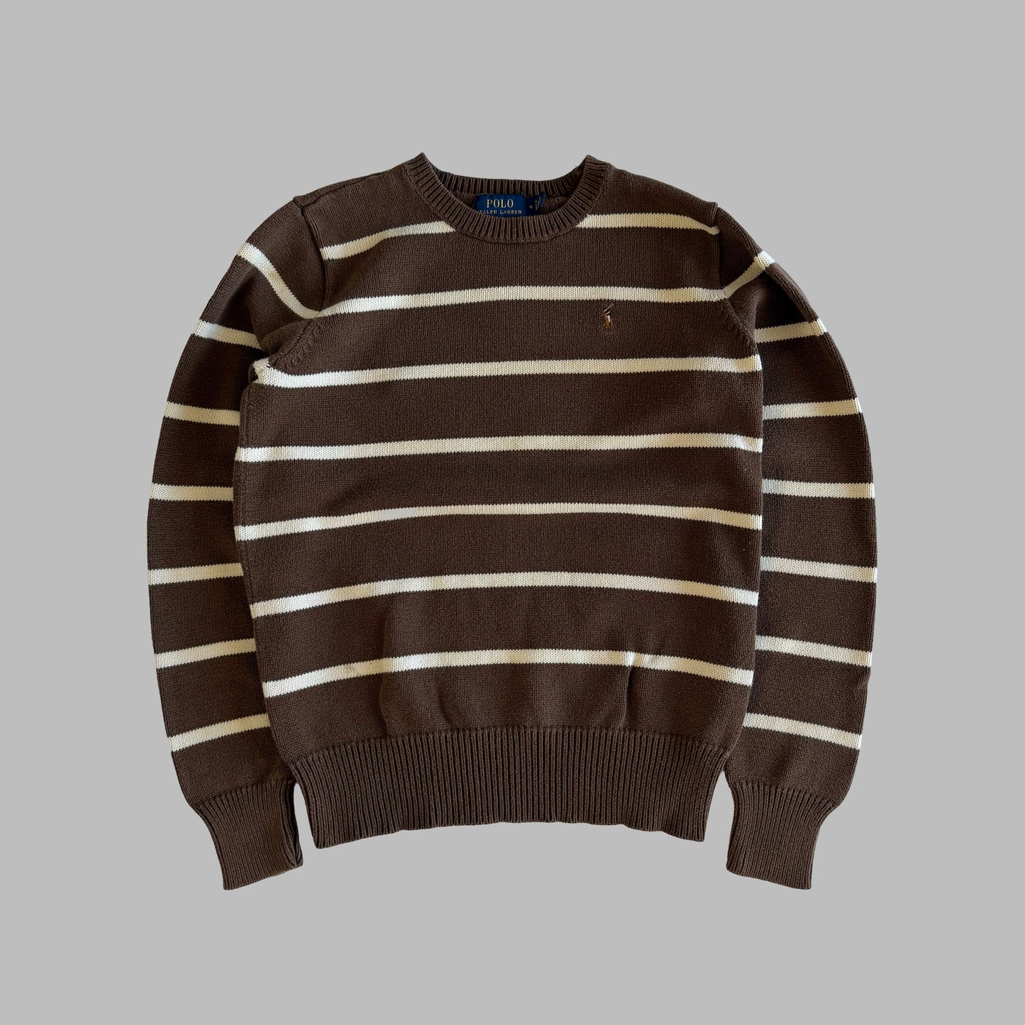 Ralph Lauren Striped Heavy Knit - Small