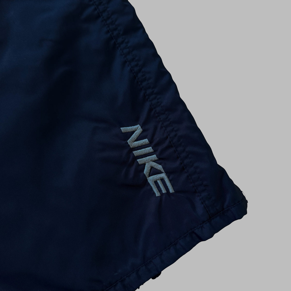 90s Nike Wide Leg Spell Out Track Pants - S