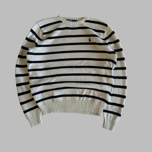 Ralph Lauren Striped Heavy Knit - Large