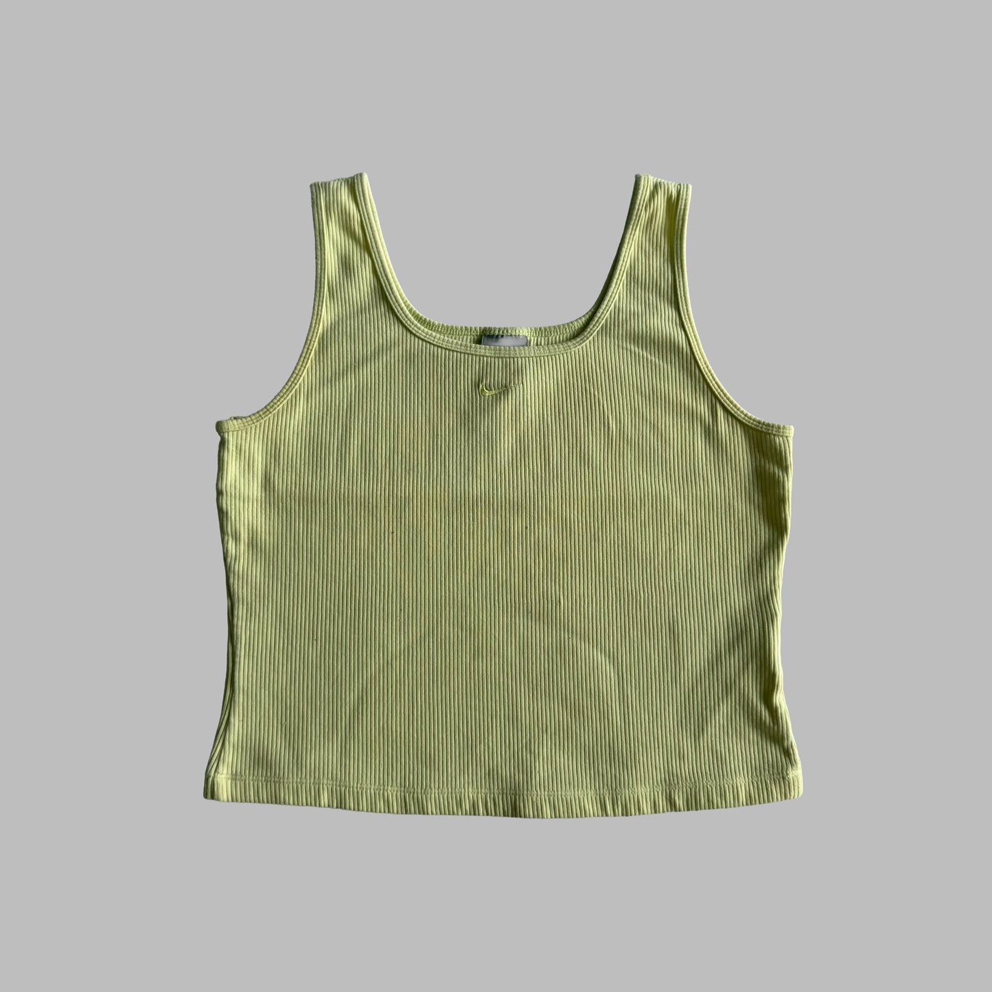 Y2K Nike Ribbed Activewear Tank - L