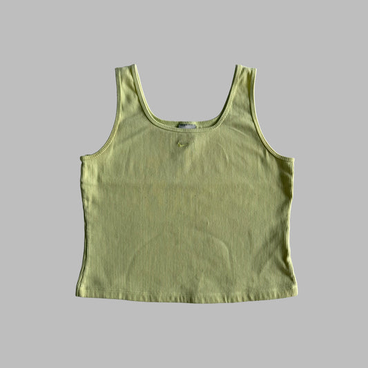 Y2K Nike Ribbed Activewear Tank - L