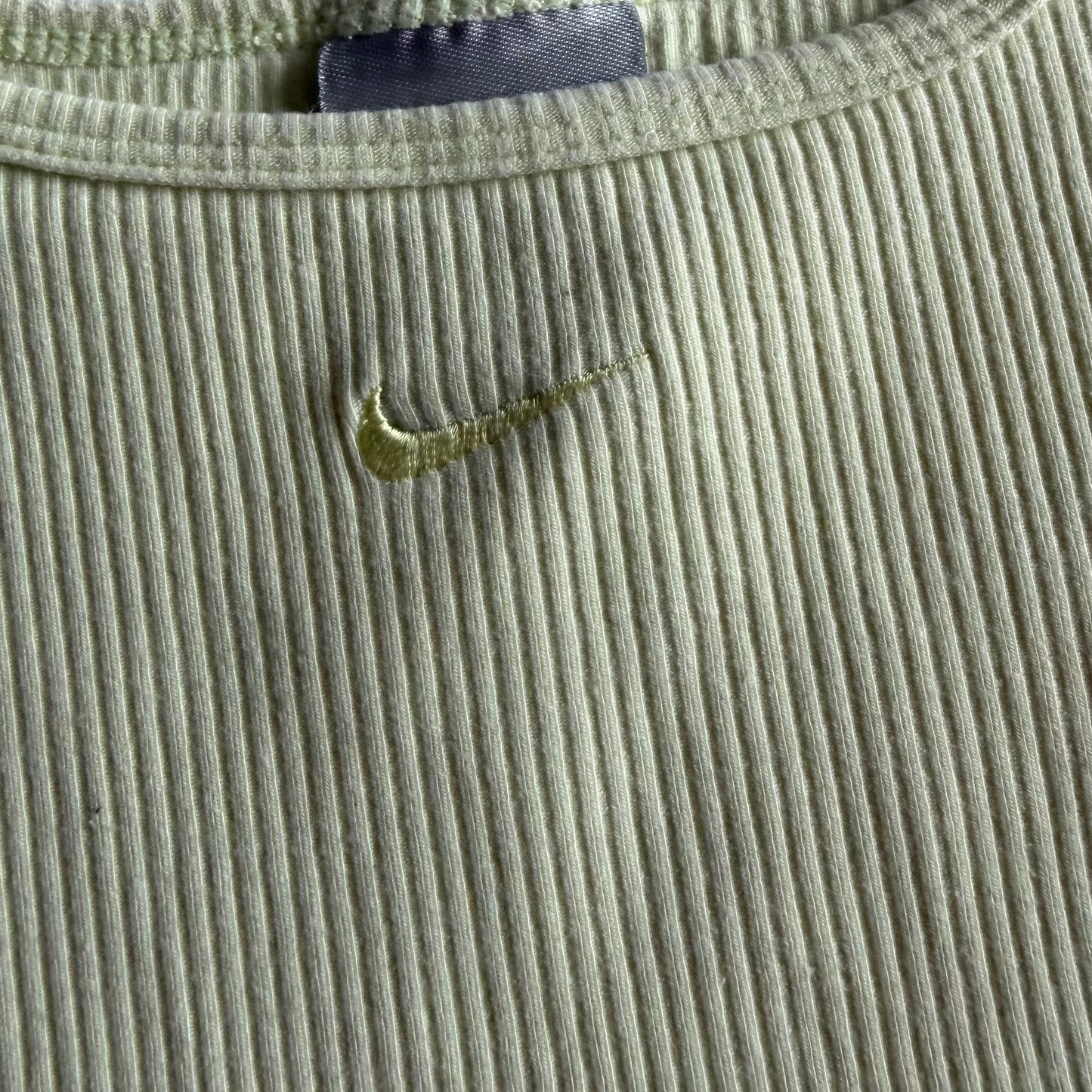 Y2K Nike Ribbed Activewear Tank - L