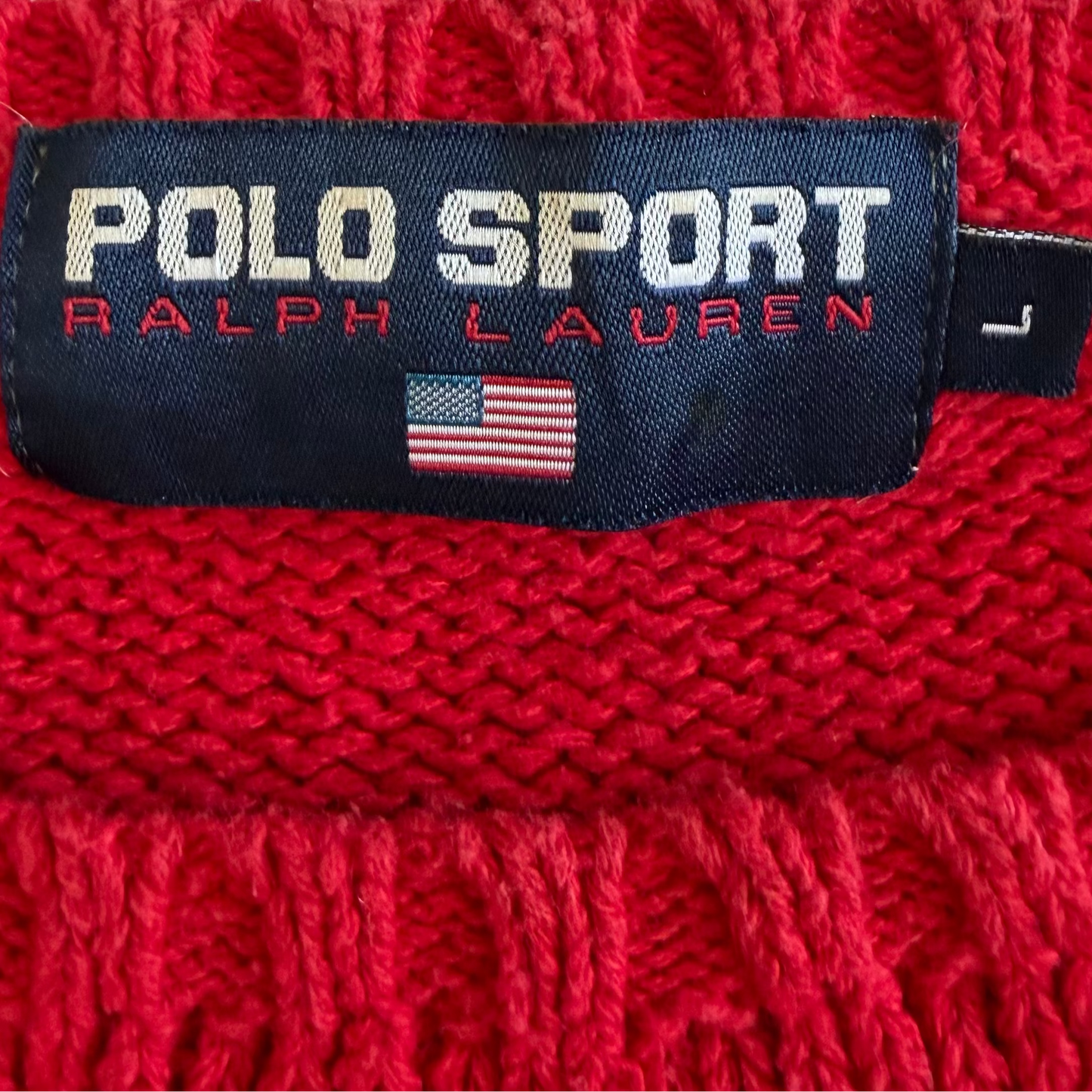 Ralph Lauren Heavy Knit - Large