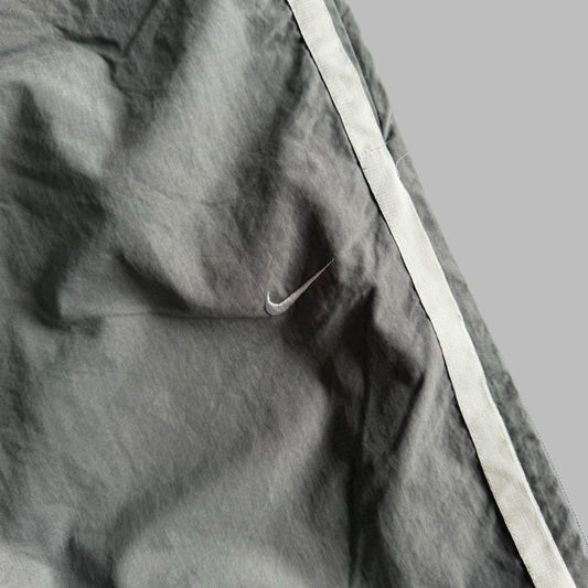 Y2K Nike Wide Leg  Striped Track Pants - L