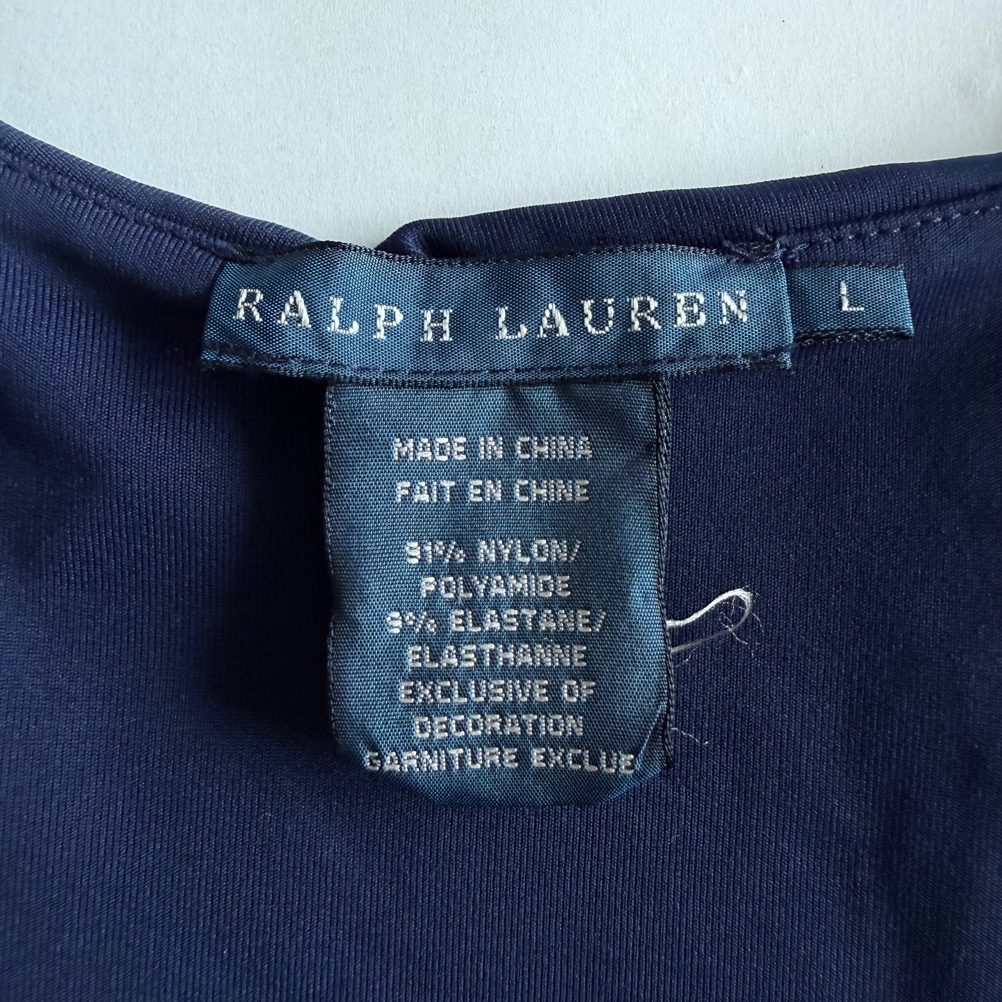 Y2K Ralph Lauren  Panelled Activewear Tank - L
