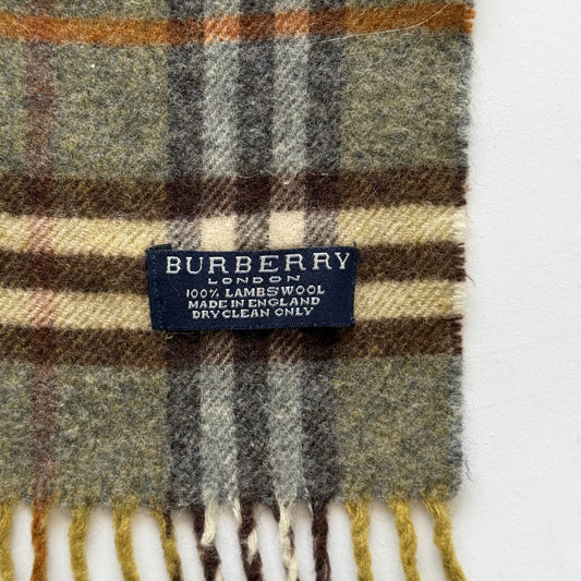 00s Burberry Scarf