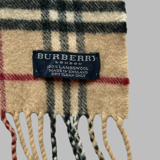 00s Burberry Scarf