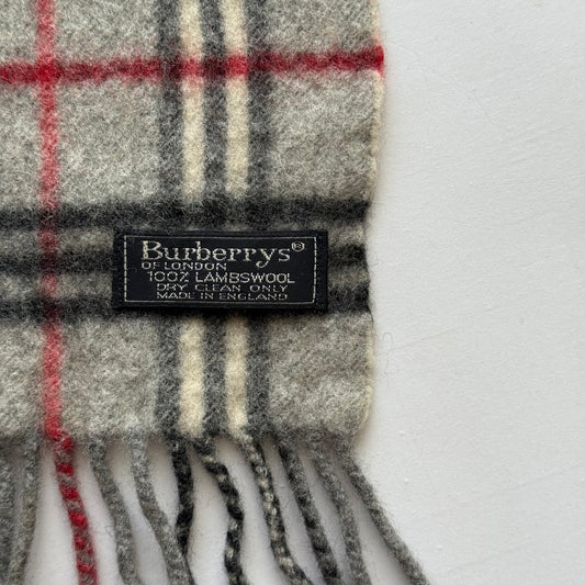 90s Burberry Scarf