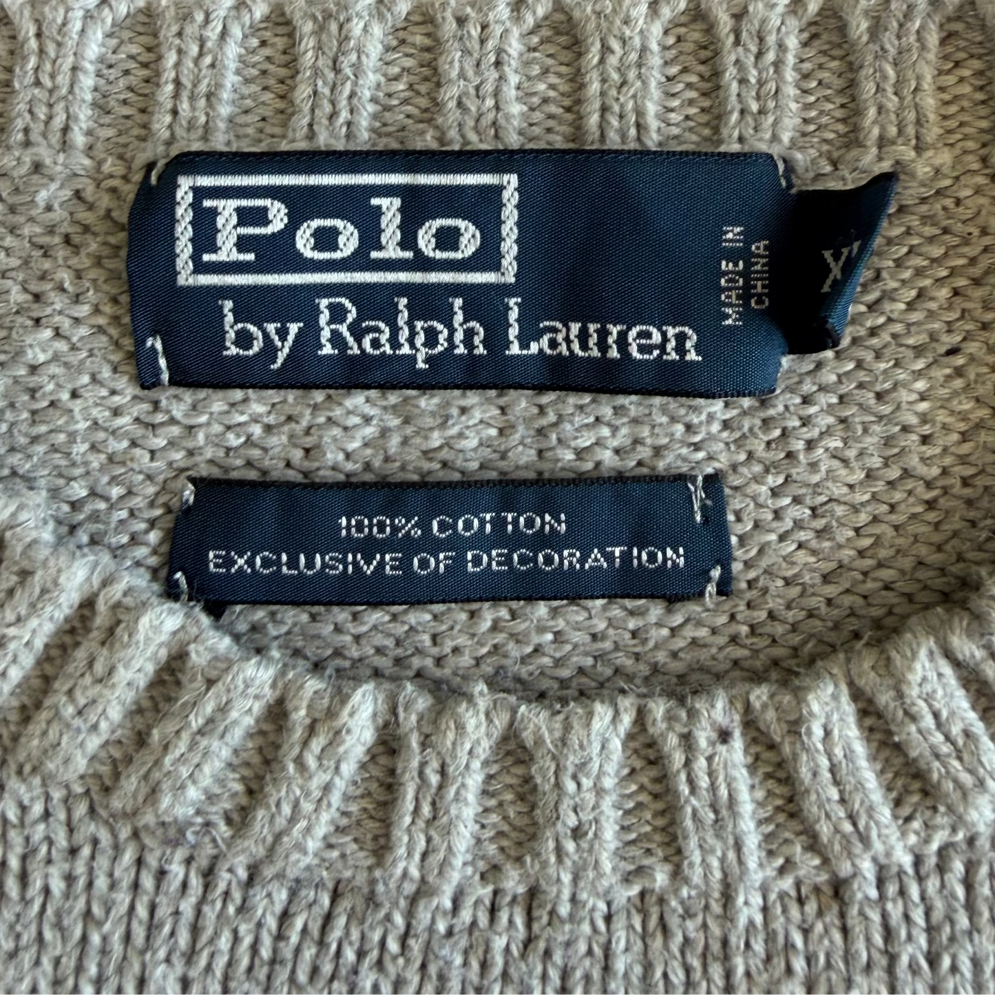 Ralph Lauren Heavy Knit - XL