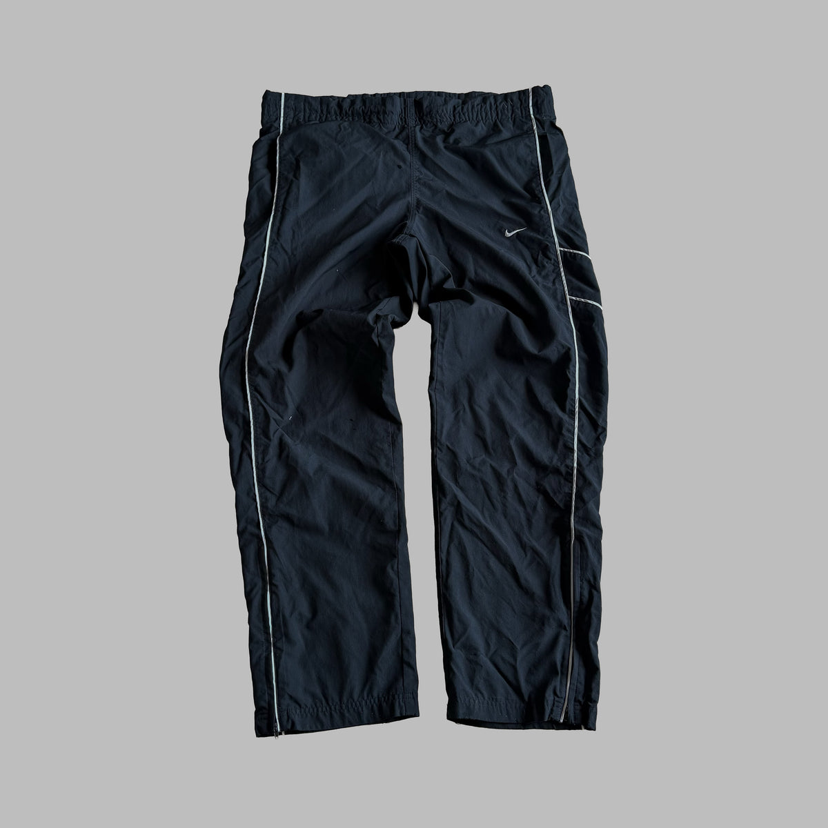 Nike Wide Leg Striped Track Pants - M