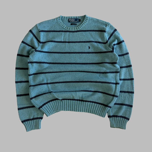 Ralph Lauren Striped Heavy Knit - Large
