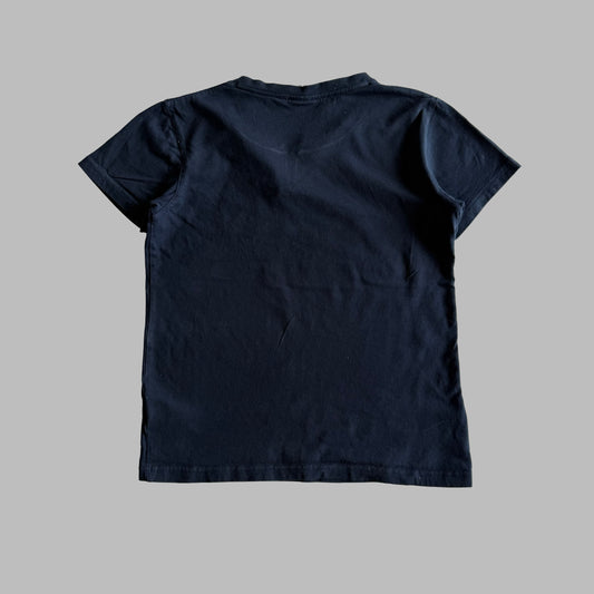 Y2K Adidas Split Neck Spell Out Baby Tee - M/L