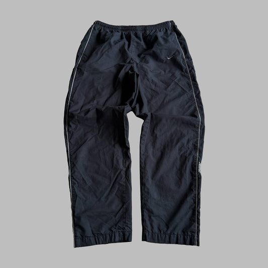Y2K Nike Spell Out Wide Leg Track Pants - L