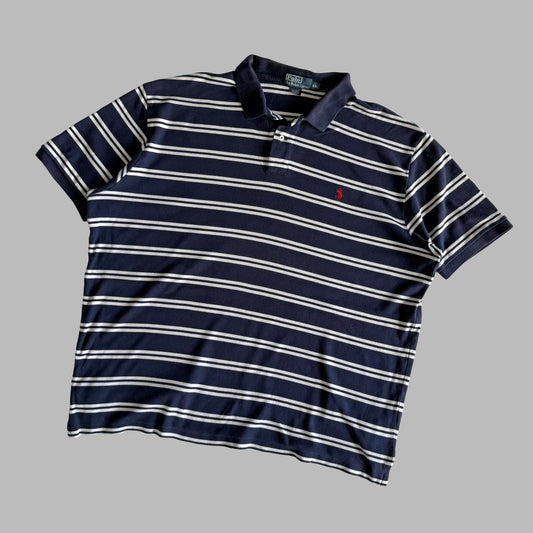 Ralph Lauren Striped Polo Shirt - XXL