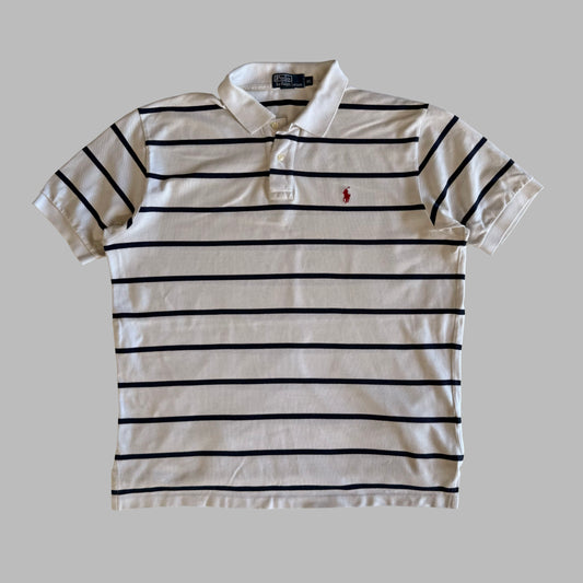 Ralph Lauren Striped Polo Shirt - XL