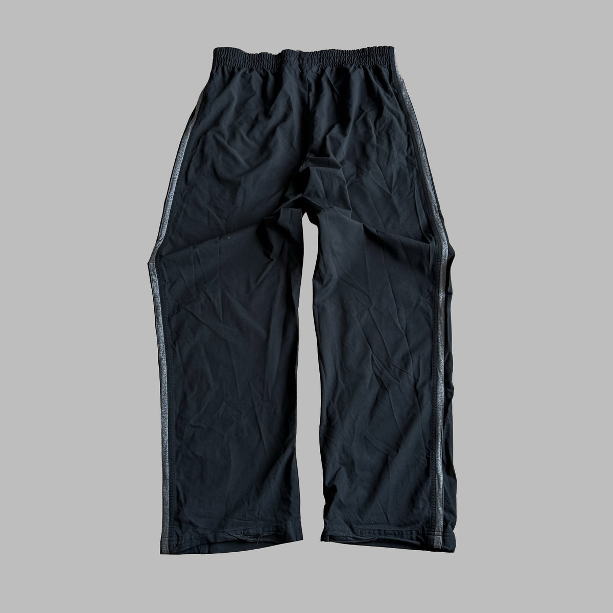 Y2K Nike Striped Wide Leg Track Pants - XL