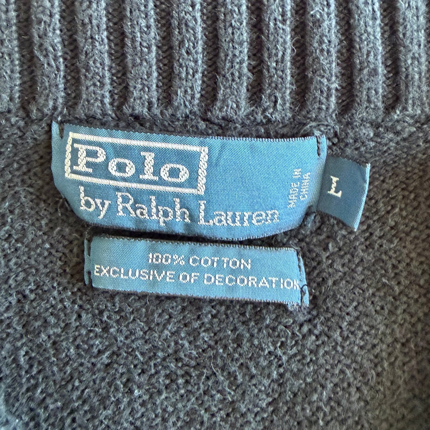 Ralph Lauren Quarter Zip - Large