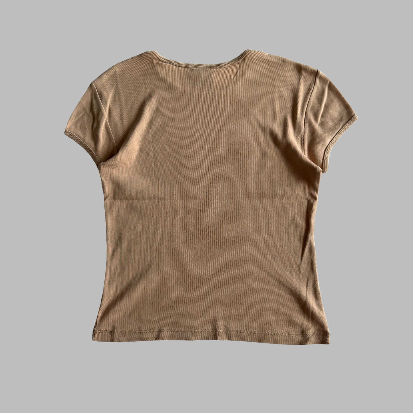 Y2K Oakley Software Spell Out Baby Tee - S/M