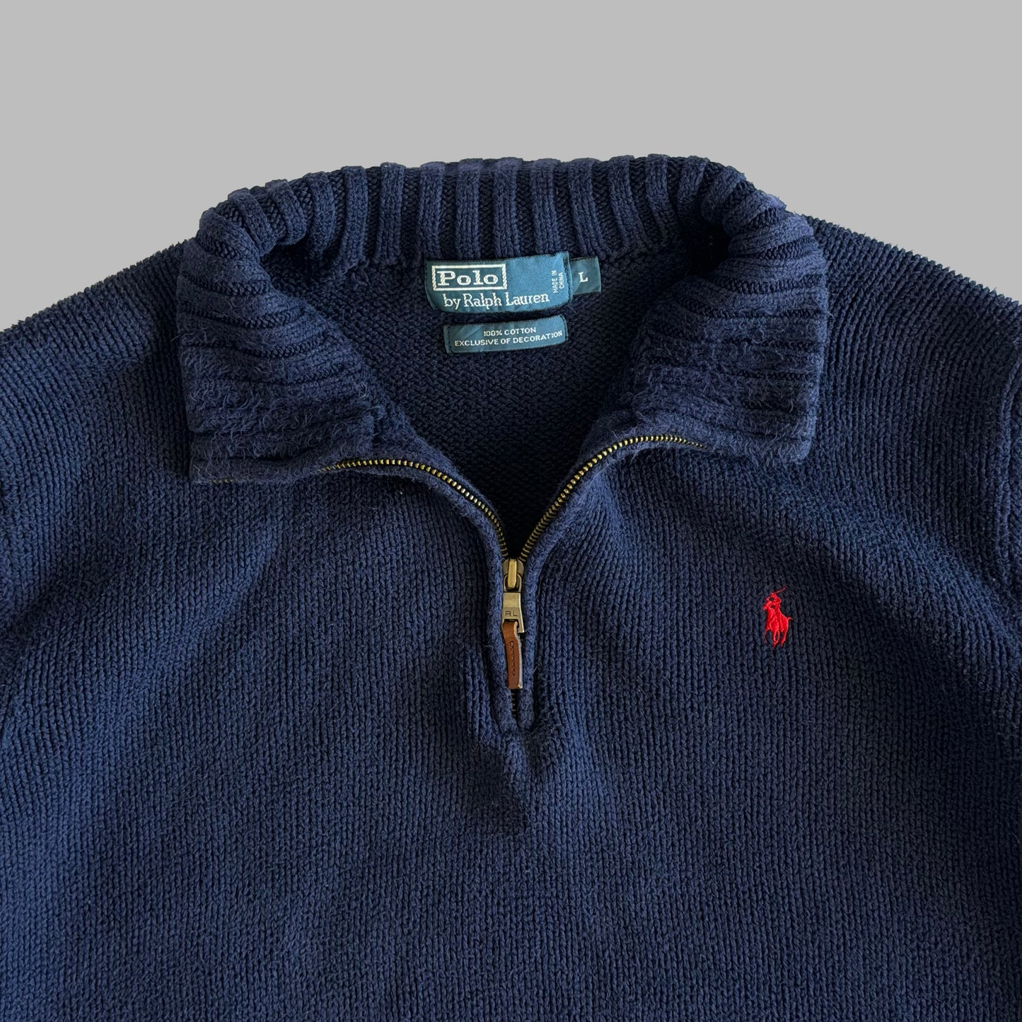 Ralph Lauren Quarter Zip - Large
