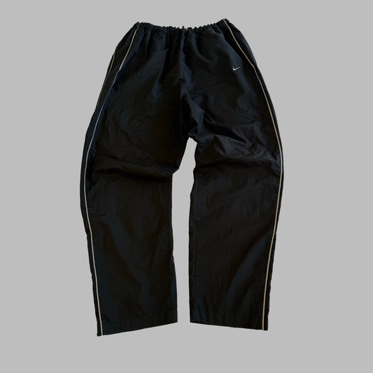Y2K Nike Striped Baggy Track Pants - XL