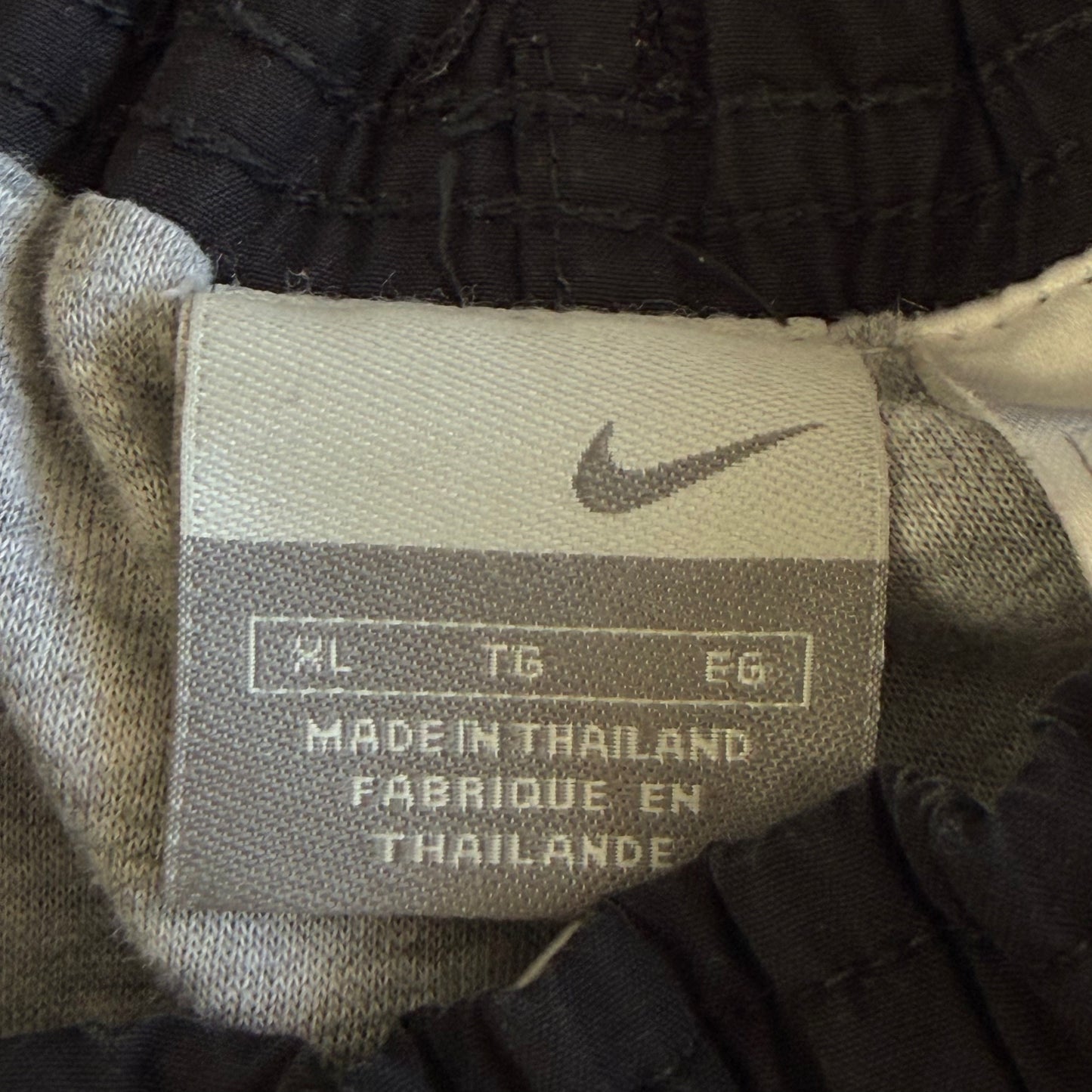 Y2K Nike Striped Baggy Track Pants - XL