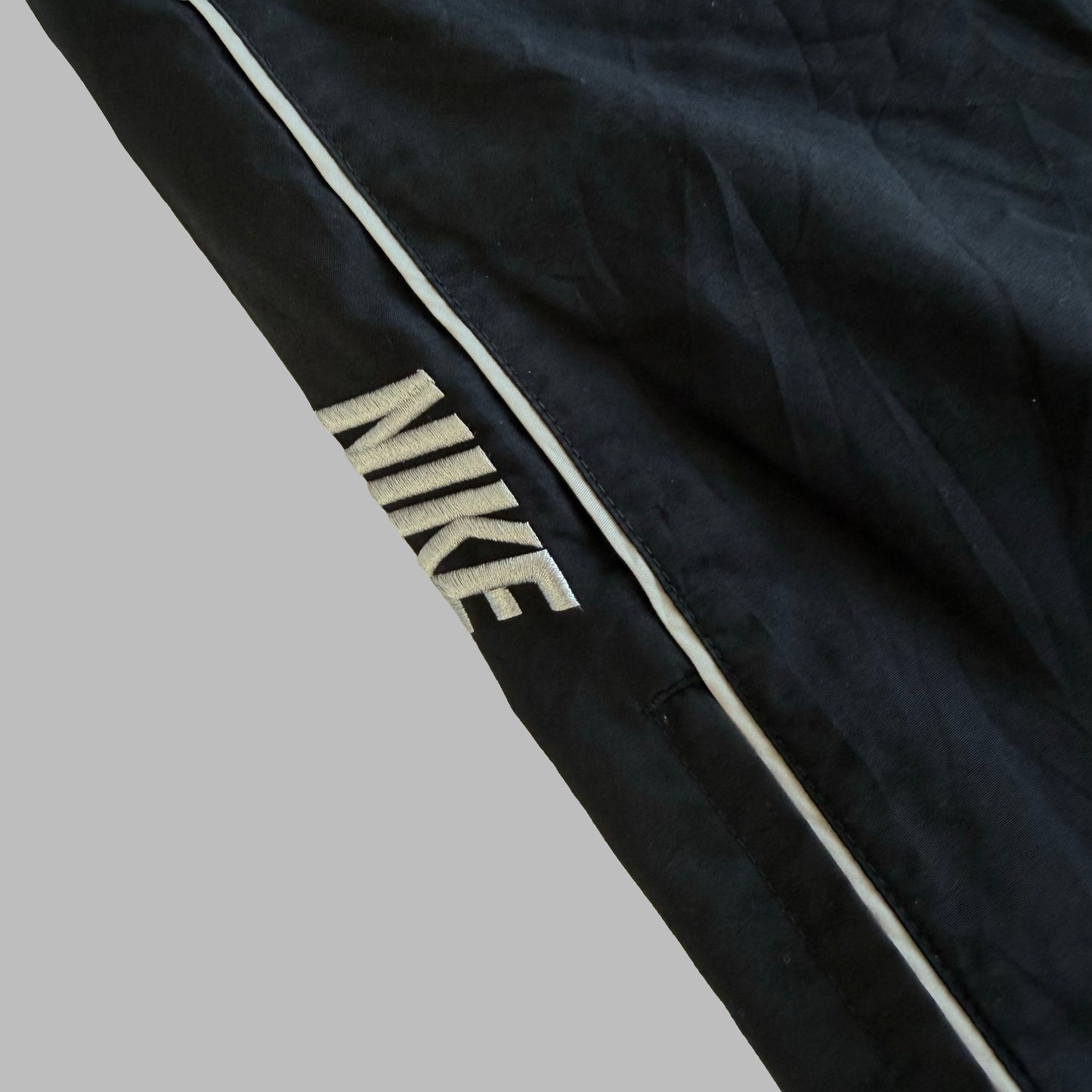 Y2K Nike Striped Baggy Track Pants - XL